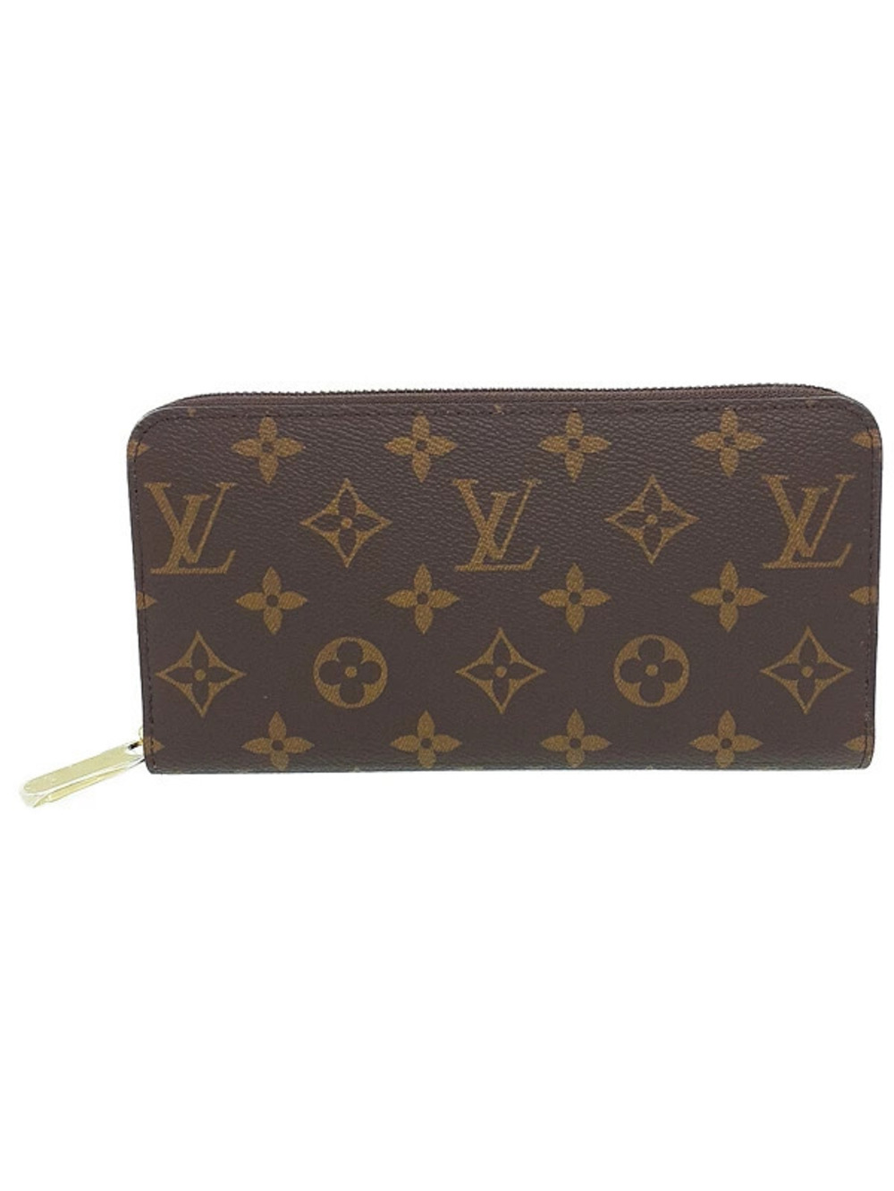 Louis Vuitton Monogram Zippy Wallet Round Zipper Long